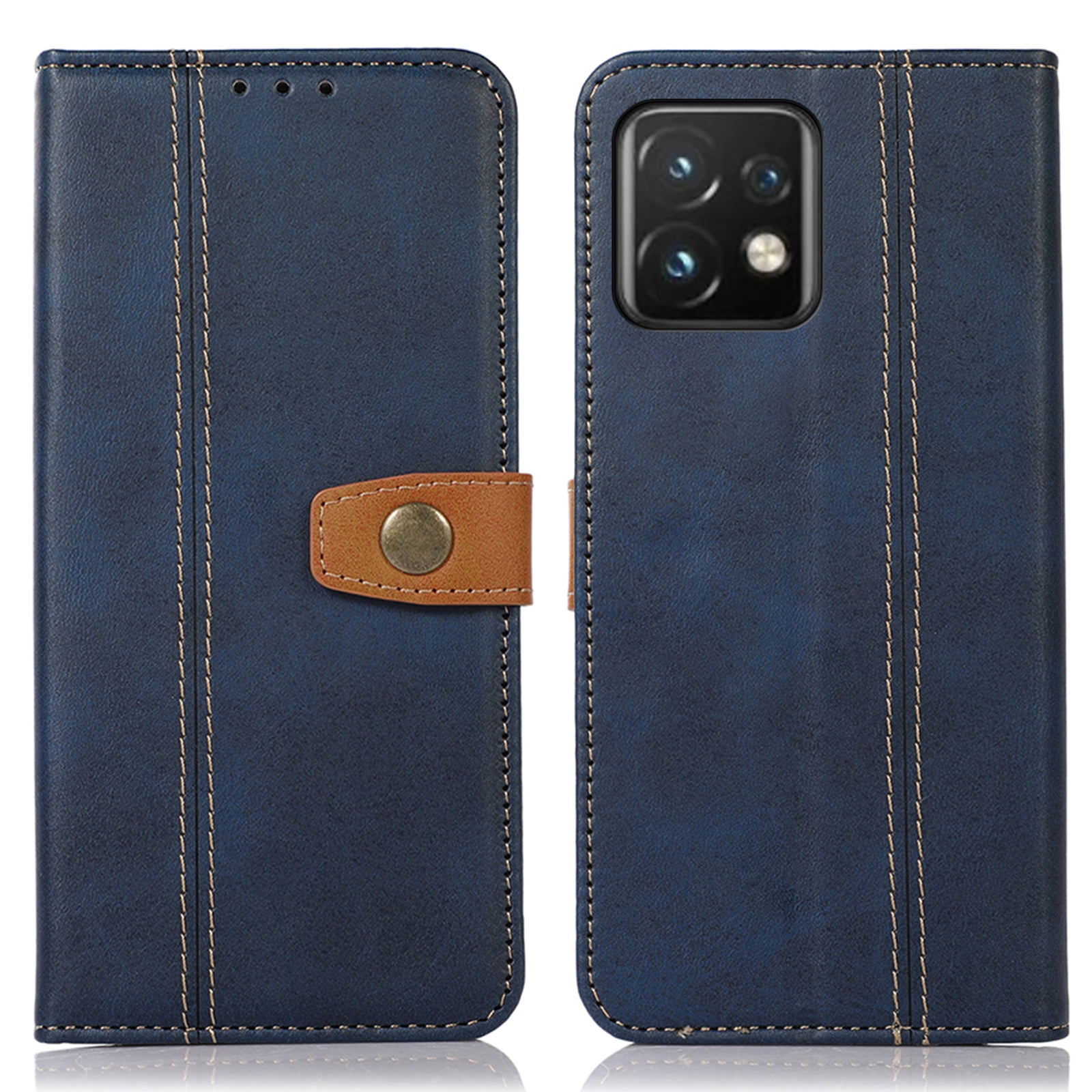 Anti-fald telefoncover til Motorola Moto Edge 40 Pro 5G Moto X40 5G Calf Texture PU Læder Magnetisk Spænde Telefon Etui Stand Tegnebog Anti-fald telefoncover til Motorola Moto Edge 40 Pro 5G Moto X40 5G Calf Texture PU Læder Magnetisk Spænde Telefon Etui Stand Tegnebog